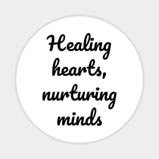 Healing Hearts, Nurturing Minds Mental Health Magnet